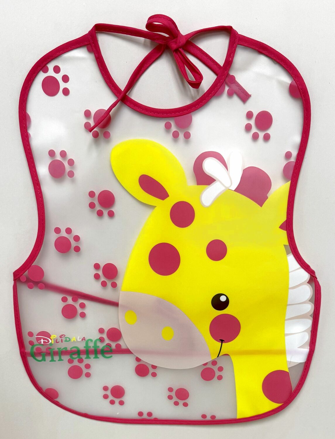 Арт 1305 Нагрудник на завязках с карманом ПВХ 40*33 см