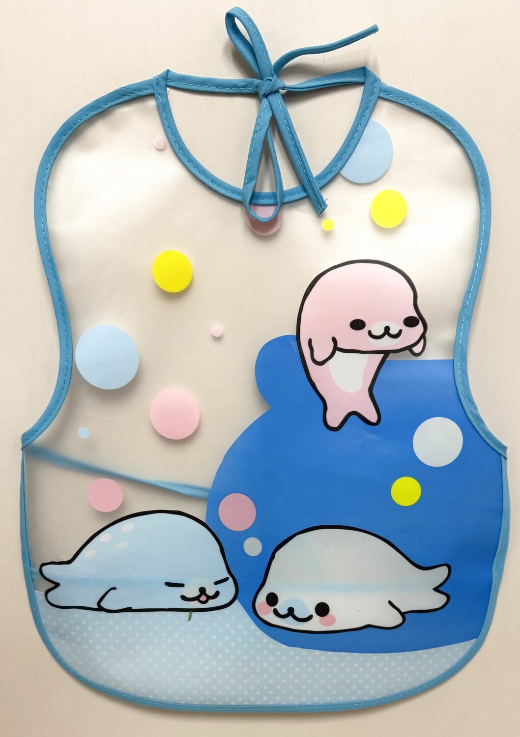 Арт 1305 Нагрудник на завязках с карманом ПВХ 40*33 см